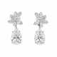 A MAGNIFICENT PAIR OF DIAMOND EARRINGS - Foto 1