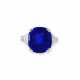 AN IMPORTANT SAPPHIRE AND DIAMOND RING - Foto 1