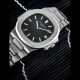 PATEK PHILIPPE. A RARE STAINLESS STEEL AUTOMATIC WRISTWATCH WITH DATE AND BRACELET - фото 1