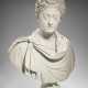 A WHITE MARBLE BUST OF THE EMPEROR COMMODUS - Foto 1