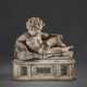AN ALLEGORAL MARBLE FIGURE OF A PUTTO REPRESENTING THE ARTS - photo 1