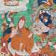Thangka des Padmasambhava im Kampf mit einem Dämon - фото 1
