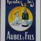 Werbeplakat "Goutez les. Aubel & Fils" - photo 1