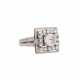 Ring mit Brillant ca. 0,90 ct und 16 Brillanten - photo 1