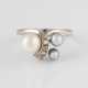 PERL-RING MIT DIAMANTEN - photo 1