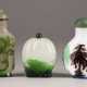 DREI SNUFFBOTTLES MIT UEBERFANG AUS GLAS - photo 1