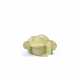 A YELLOW JADE CARVING OF A TOAD - photo 1