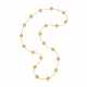 VAN CLEEF & ARPELS GOLD 'VINTAGE ALHAMBRA' LONG NECKLACE - фото 1