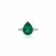 NO RESERVE | EMERALD AND DIAMOND RING - Foto 1