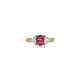 NO RESERVE | VAN CLEEF & ARPELS RUBY AND DIAMOND RING - фото 1