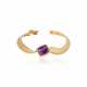 TIFFANY & CO. AMETHYST AND GOLD CHOKER NECKLACE - photo 1