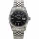 ROLEX, REF. 16030, DATEJUST, A STEEL WRISTWATCH WITH DATE ON BRACELET - Foto 1