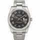 ROLEX, REF. 116200, DATEJUST, A RARE STEEL WRISTWATCH WITH DATE INDICATOR AND CREST OF KUWAIT CASEBACK ENGRAVING - photo 1