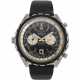 BREITLING, NAVITIMER, CHRONOMATIC, A STEEL CHRONOGRAPH WRISTWATCH WITH DATE - photo 1