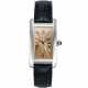 CARTIER, REF. 1726, TANK AMERICAINE, AN 18K WHITE GOLD LIMITED EDITION RECTANGULAR-SHAPED WRISTWATCH WITH SALMON DIAL - Foto 1