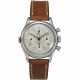 UNIVERSAL GENEVE, REF. 22289, AERO-COMPAX, A STEEL DUAL TIME CHRONOGRAPH WRISTWATCH - Foto 1