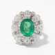 Smaragd-Diamant-Ring - photo 1