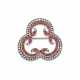 ANTIQUE RUBY AND DIAMOND BROOCH - Foto 1
