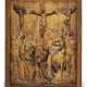 A GILT-FRUITWOOD, PROBABLY PEAR, RELIEF OF THE CRUCIFIXION - фото 1