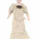 Stubenpuppe ca. 1920er Jahre, Damenfigur im Kleid, Porz… - фото 1