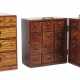 Kleine Kommode und Apothekerkasten China, nztl., Holz/M… - фото 1