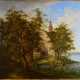 Romantisches Landschaftsgemälde, Meister der Romantik, 19. Jahrhundert - photo 1