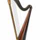 Pedal-Harfe um 1810/1820, diverse Hölzer, teilw. furnie… - Foto 1