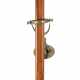 Schiffsbarometer wohl England, 19. Jh., Holz/Messing, 2… - Foto 1