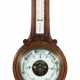 Barometer/Thermometer Anfang 20. Jh., Holz ornamental b… - photo 1