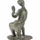 Bildhauer des 20. Jh. ''Sitzende mit Spiegel'', Bronze,… - фото 1