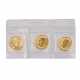 Canada - 3 x 10 Dollars 2009, total 3/4 Ounce Gold fine, - фото 1