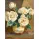 MAYRHOFER, JOSEF (1902-1962), "Stillleben mit weißen Rosen in Vase", - photo 1