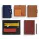 A SET OF TEN: A BLEU MARINE CALF BOX LEATHER NOTEBOOK WITH TWO PADS, A GOLD CLÉMENCE LEATHER ULYSSE PM COVER WITH PHOTOFRAME INSERT, A GOLD BUFFALO LEATHER COVER WITH ADDRESS BOOK INSERT, A ROUGE H TADELAKT LEATHER NOTEBOOK COVER WITH NOTEBOOK INSERT AND - фото 1