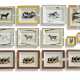 A SET OF THIRTEEN DOG & HUNTING DOGS THEMED ASHTRAYS & VIDE POCHE - фото 1