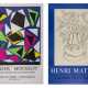 Paar Ausstellungsplakate, 'Henri Matisse - Galerie Dina Vierny' und 'Atelier Mourlot - Les Grands Ma - фото 1