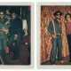 TWO POLAROID PORTRAITS AT STARDUST BALLROOM, BRONX, NY: KOOL HERC & AL B AND KOOL HERC & WBLS RADIO ANNOUNCER CHUCK LEONARD - Foto 1