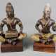 2 balinesische Bronzefiguren - фото 1