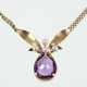 Amethyst Collier mit Pelren - GG 585 - photo 1