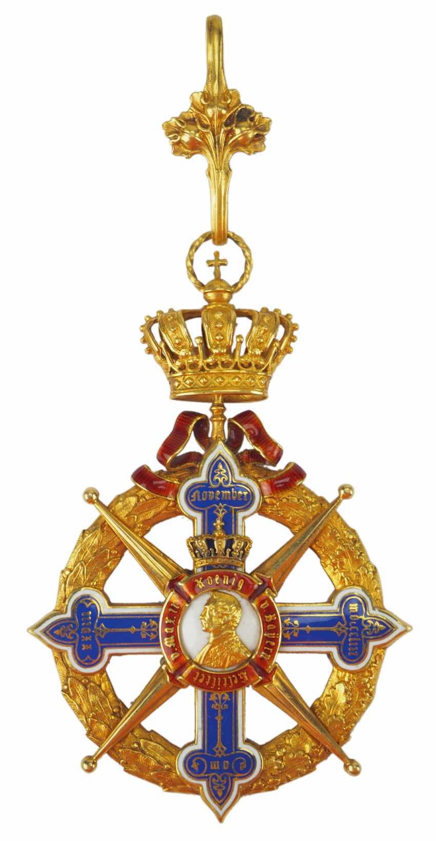 Auktion Bayern MaximiliansOrden für Wissenschaft und Kunst