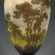 Große Jugendstil-Vase mit "Paysage"-Dekor von Emile Gallé - Foto 1