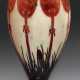 Große Art Déco-Vase mit Pilzdekor "Coprins" von Schneider - фото 1