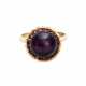 FAHRNER Ring mit Amethystkugel, Durchmesser: ca. 9 mm, - photo 1