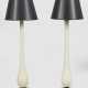 Paar große moderne elegante Murano-Tischlampen - photo 1