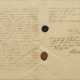 Zwei historische Urkunden aus den Jahren 1789 und 1833 - фото 1