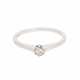 Verlobungsring mit Brillant, ca. 0,2 ct, - photo 1