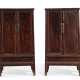 A PAIR OF LACQUERED NANMU SLOPING-STILE CABINETS - Foto 1