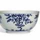 A LARGE BLUE AND WHITE `AUSPICIOUS CHARACTERS’ BOWL - фото 1