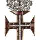 PortugaLänge: Militärischer Orden Unseres Herrn Jesus Christus, 2. Modell (1789-1910), Komtur mit Stein-Besatz, mit Urkunde. - фото 1