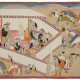 A PAINTING FROM A MAHABHARATA SERIES: THE PANDAVA CAMP - photo 1