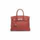 A BOUGAINVILLIER CLÉMENCE LEATHER BIRKIN 30 WITH PALLADIUM HARDWARE - Foto 1